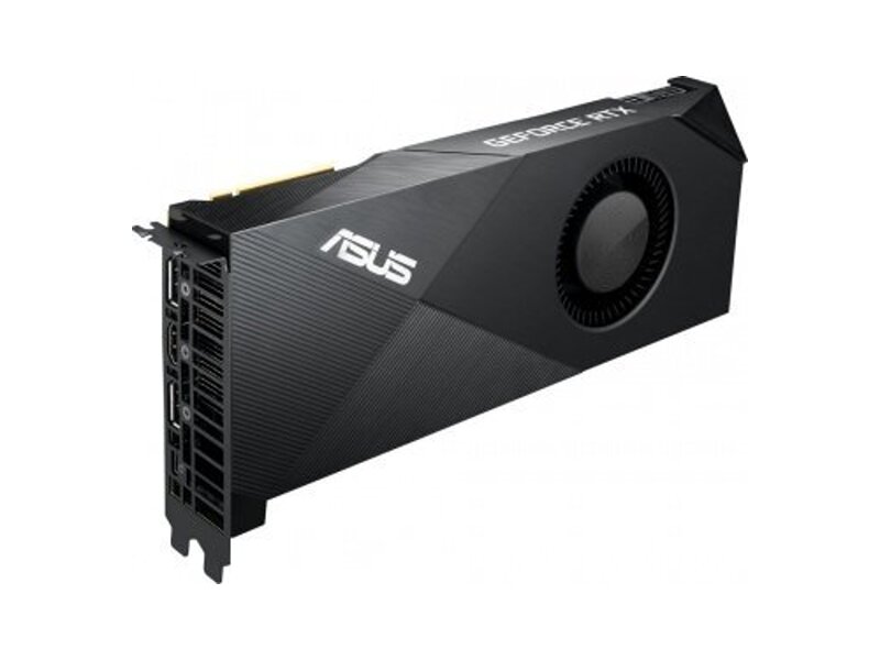 TURBO-RTX2080-8G  ASUS PCI-E TURBO-RTX2080-8G nVidia GeForce RTX 2080 8192Mb 256bit GDDR6 1515/ 14000/ HDMIx1/ DPx3/ Type-Cx1/ HDCP Ret