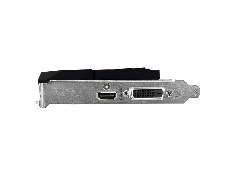 GV-N1030OC-2GI  Видеокарта Gigabyte PCI-E GV-N1030OC-2GI nVidia GeForce GT 1030 2048Mb 64bit GDDR5 1265/ 6008/ HDMIx1/ HDCP Ret 1