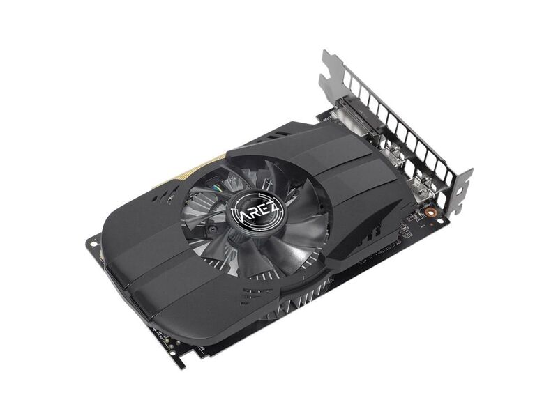 90YV0AG6-M0NA00  ASUS PCI-E AREZ-PH-RX550-2G AMD Radeon RX 550 2048Mb 128bit GDDR5 1071/ 6000 DVIx1/ HDMIx1/ DPx1/ HDCP Ret 1