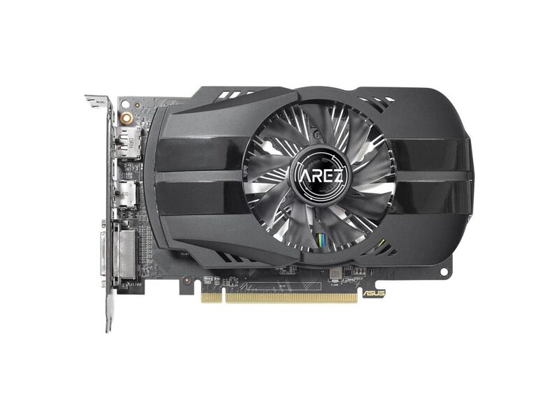 90YV0AG6-M0NA00  ASUS PCI-E AREZ-PH-RX550-2G AMD Radeon RX 550 2048Mb 128bit GDDR5 1071/ 6000 DVIx1/ HDMIx1/ DPx1/ HDCP Ret 2