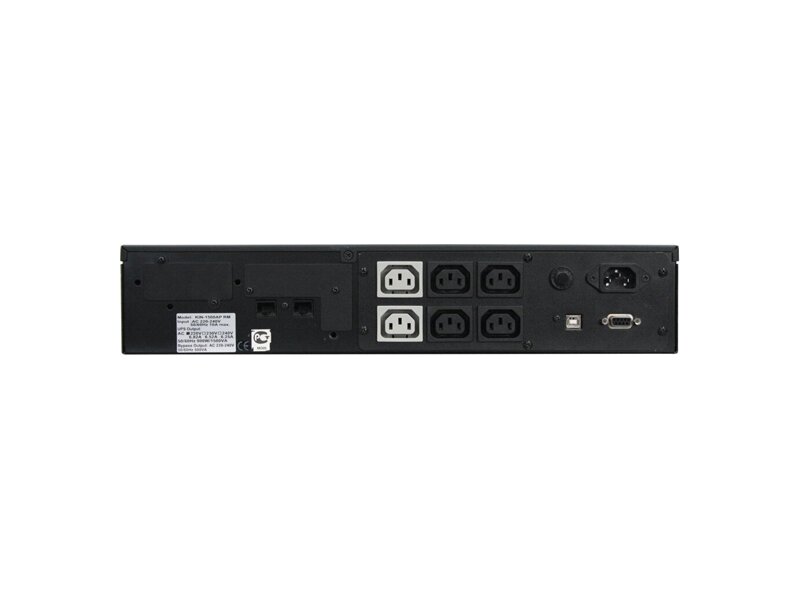 KIN-1200AP LCD  ИБП Powercom Smart-UPS King Pro RM, KIN-1200AP LCD 960Вт 1200ВА черный 1
