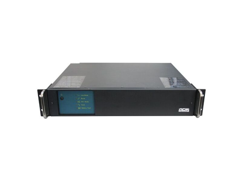 KIN-600AP RM (1U)  ИБП Powercom Smart-UPS King Pro RM, KIN-600AP RM (1U) 600 ВА / 360 Вт USB черный