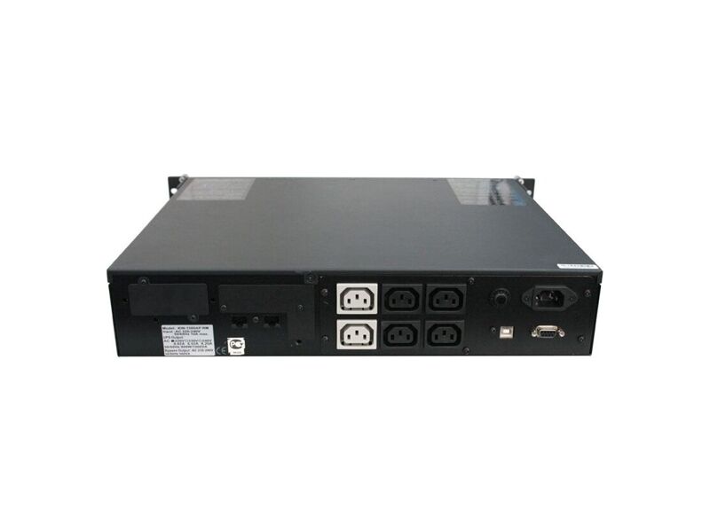 KIN-600AP RM (1U)  ИБП Powercom Smart-UPS King Pro RM, KIN-600AP RM (1U) 600 ВА / 360 Вт USB черный 1