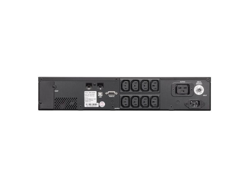 SPR-1000  ИБП Powercom SMART KING PRO+, Line-Interactive, 1000VA / 700W, Rack/ Tower, IEC, Serial+USB, SmartSlot 1