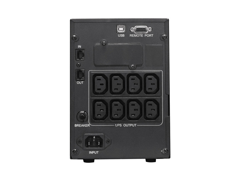 SPT-1000-II LCD  ИБП Powercom SMART KING PRO+ SPT-1000-II LCD 800Вт 1000ВА черный 1