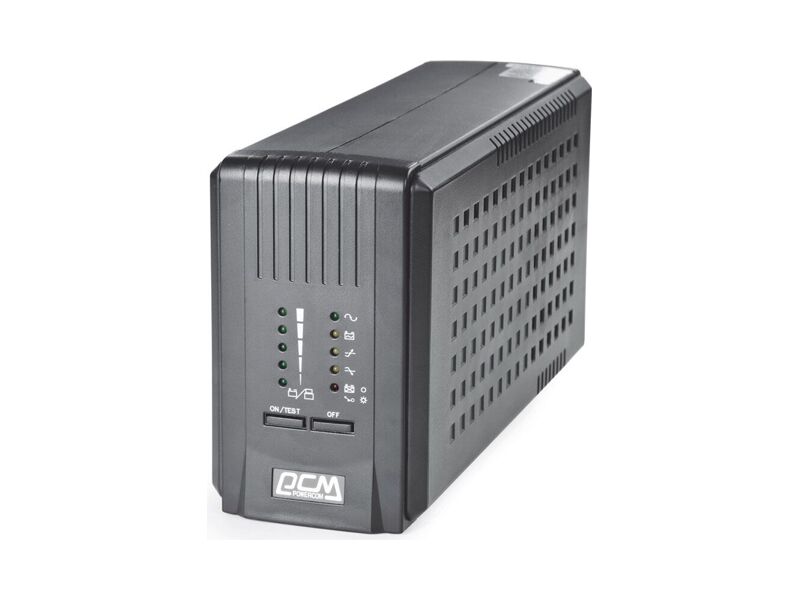 SPT-500  ИБП Powercom SMART KING PRO+, Line-Interactive, 500VA / 350W, Tower, IEC, USB