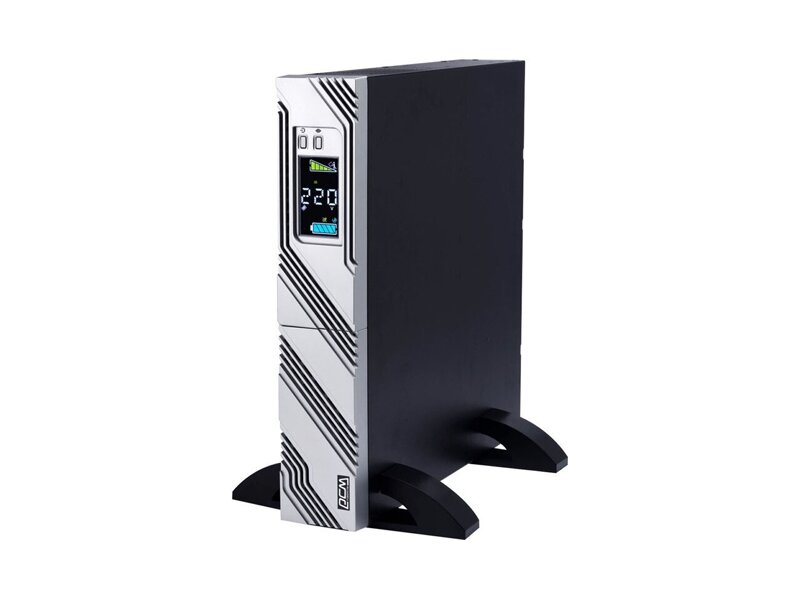 SRT-3000A LCD  ИБП Powercom Smart-UPS SMART RT, Line-Interactive, 3000VA / 2700W, Rack/ Tower, IEC, Serial+USB, SmartSlot, подкл. доп. батарей 1