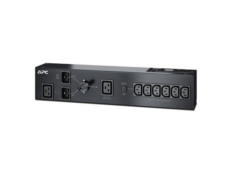 SBP3000RMI  Панель обходного режима APC SERVICE BYPASS PDU, 230V 16AMP W/ (6) IEC C13 AND (1) C19