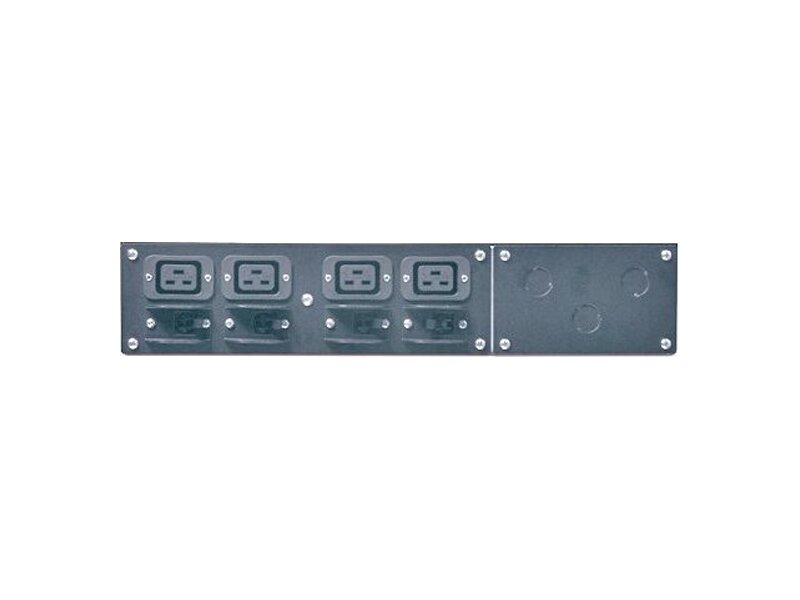 SBP6KRMI2U  Панель обходного режима APC Service Bypass Panel- 230V 50A MBB Hardwire input (4) IEC-320 C19 Output