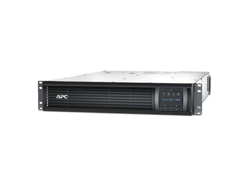 SMT3000RMI2U  ИБП APC Smart-UPS 3000VA/ 2700W, RM 2U, Line-Interactive, LCD, Out: 220-240V 8xC13 (4-Switched) 1xC19, EPO, HS User Replaceable Bat, Black.(REP: SUA3000RMI2U)