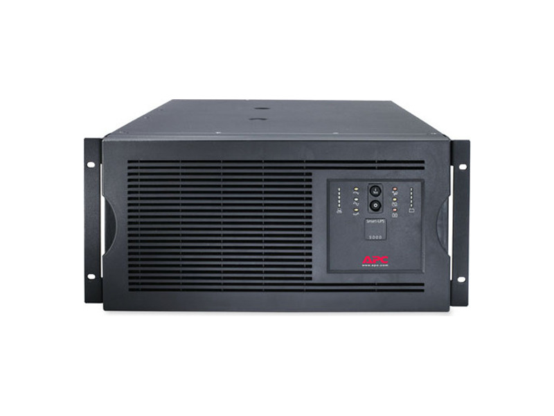 SUA5000RMI5U  ИБП APC Smart-UPS 5000VA/ 4000W, 230V, Rackmount/ Tower, 5U height, Line-interactive, Hot Sw. User Repl. Batt., SmartSlot, PowerChute