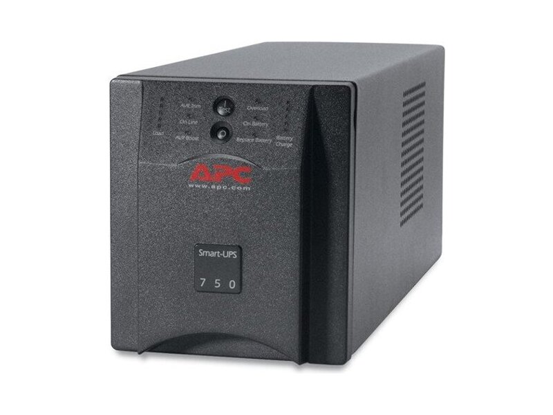 SUA750I  ИБП APC Smart-UPS SUA, Line-Interactive, 750VA / 500W, Tower, IEC, Serial+USB, SmartSlot