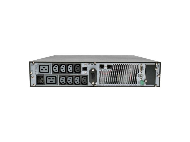 SUINT3000LCD2U  ИБП Tripp Lite SmartOnline 208/ 230V 3kVA 2.7kW Double-Conversion UPS, 2U Rack/ Tower, Extended Run, Network Card Slot, LCD, USB, DB9, ENERGY STAR 1