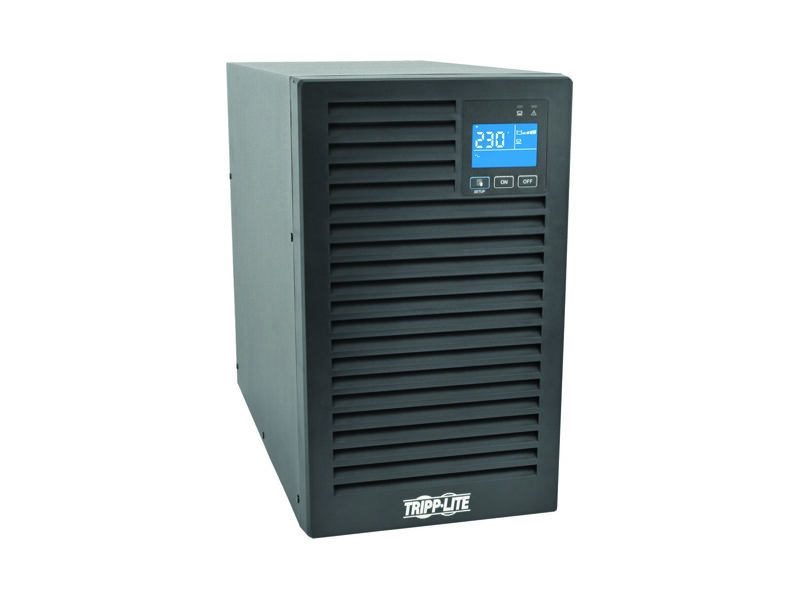 SUINT3000XLCD  ИБП Tripp Lite SmartOnline 230V 3kVA 2700W On-Line Double-Conversion UPS, Tower, Extended Run, Network Card Options, LCD, USB, DB9