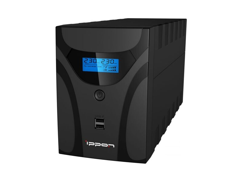 1029742  ИБП Ippon Smart Power Pro II Euro 1600 840Вт 1600ВА черный
