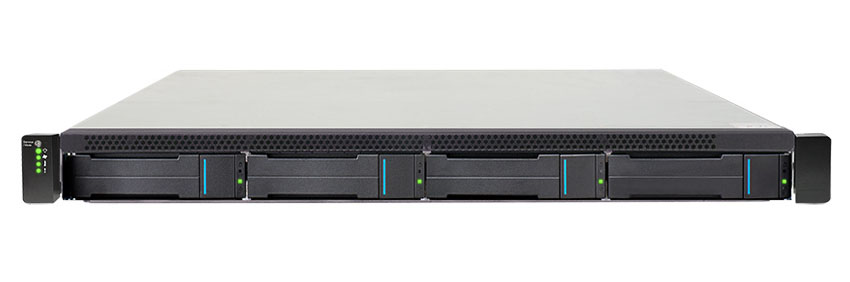 GSEP100400SPC-8U32  EonStor GSe Pro 1000 1U/ 4bay, cloud-integrated unified storage, supports NAS, block, object storage and cloud gateway, Single controller subsystem including 4x1G iSCSI ports, 2xUSB 3.0, 2x USB 2.0, 1x4GB, 1x(PSU+FAN Module) and 4x drive trays