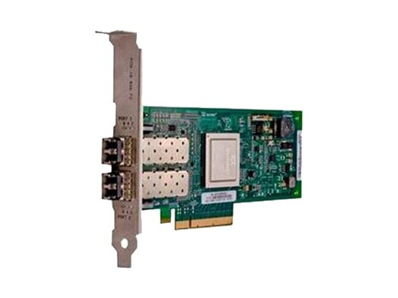 406-10743  Адаптер Dell QLogic 2662 2-port 16Gb PCIe x8 Fibre Channel HBA Low Profile
