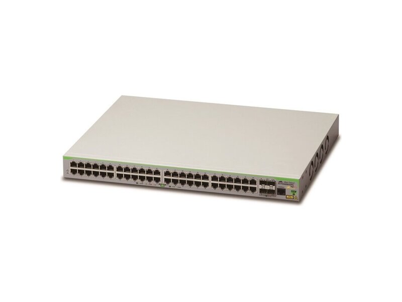 AT-FS980M/52PS-50  Allied Telesis 48x10/ 100T POE+ ports and 4 x 100/ 1000X SFP (2 for Stacking), Fixed AC power supply, EU Power Cord