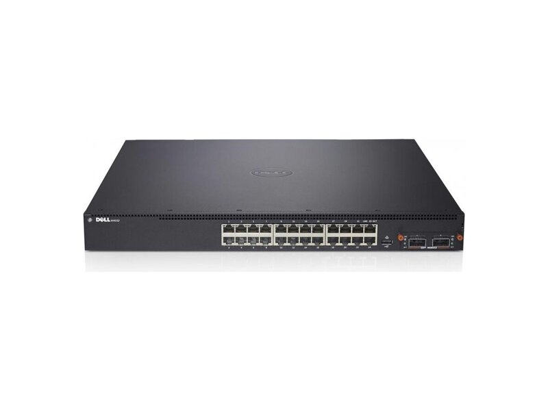 N4032-ABVS-01  Коммутатор Dell N4032, 24x10GbE BASE-T Fixed Ports, 1xHot Swap Modular Bay, 2xPower Supplies, 3YPSNBD (210-ABVS)