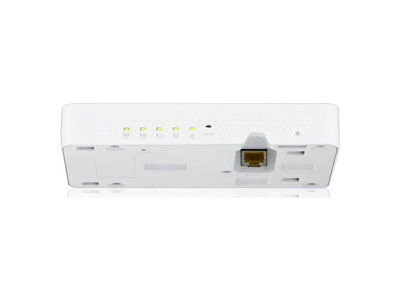 NWA1302-AC-EU0101F  Точка доступа Zyxel NebulaFlex NWA1302-AC AC1200 10/ 100/ 1000BASE-TX белый 802.11a/ b/ g/ n/ ac (2, 4 и 5 ГГц), On-wall Smart Antenna, внутренние антенны 2x2, до 300+866 Мбит/ с, 4xLAN GE (1x PoE out), USB, защита от 3G/ 4G, PoE
