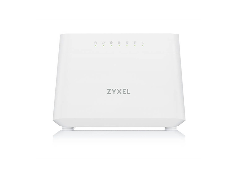 DX3301-T0-EU01V1F  Маршрутизатор беспроводной Zyxel DX3301-T0 (DX3301-T0-EU01V1F) AX1800 ADSL2+/ VDSL2 белый