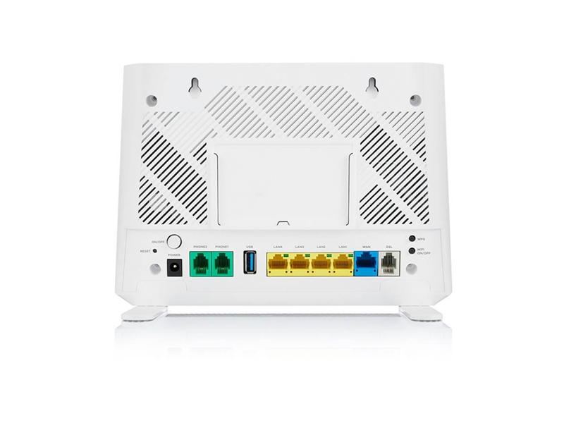 DX3301-T0-EU01V1F  Маршрутизатор беспроводной Zyxel DX3301-T0 (DX3301-T0-EU01V1F) AX1800 ADSL2+/ VDSL2 белый 1