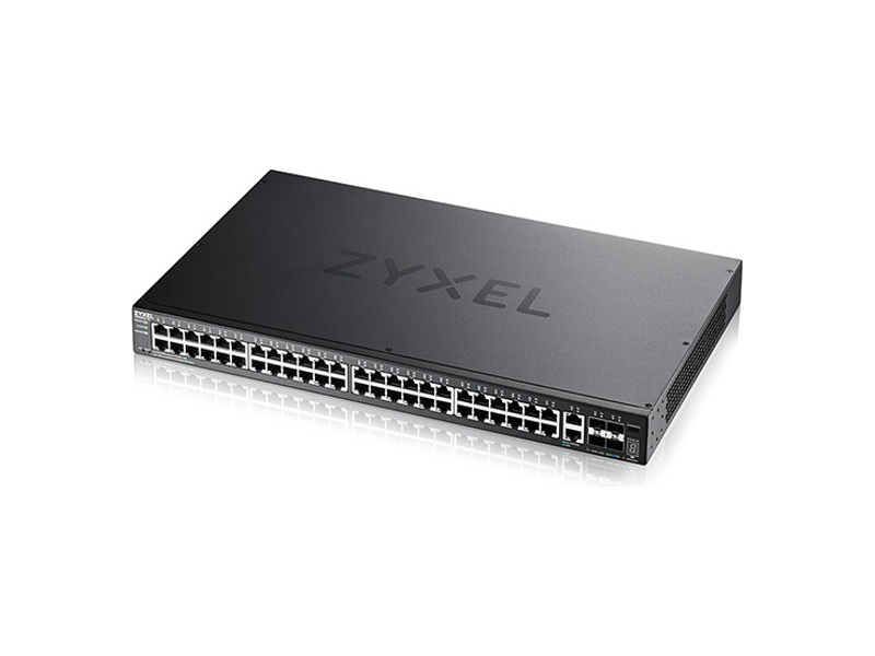 XGS2220-54-EU0101F  Гибридный L3 коммутатор Zyxel NebulaFlex Pro XGS2220-54 48xRJ-45: 1G, 2xRJ-45: 1/ 2.5/ 5/ 10G, 4xSFP+, standalone/ cloud management 1