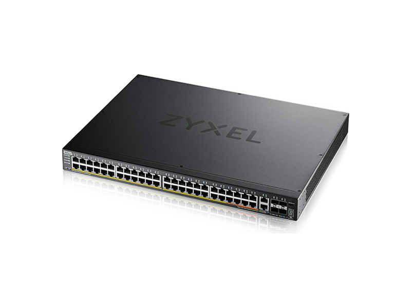 XGS2220-54-EU0101F  Гибридный L3 коммутатор Zyxel NebulaFlex Pro XGS2220-54 48xRJ-45: 1G, 2xRJ-45: 1/ 2.5/ 5/ 10G, 4xSFP+, standalone/ cloud management