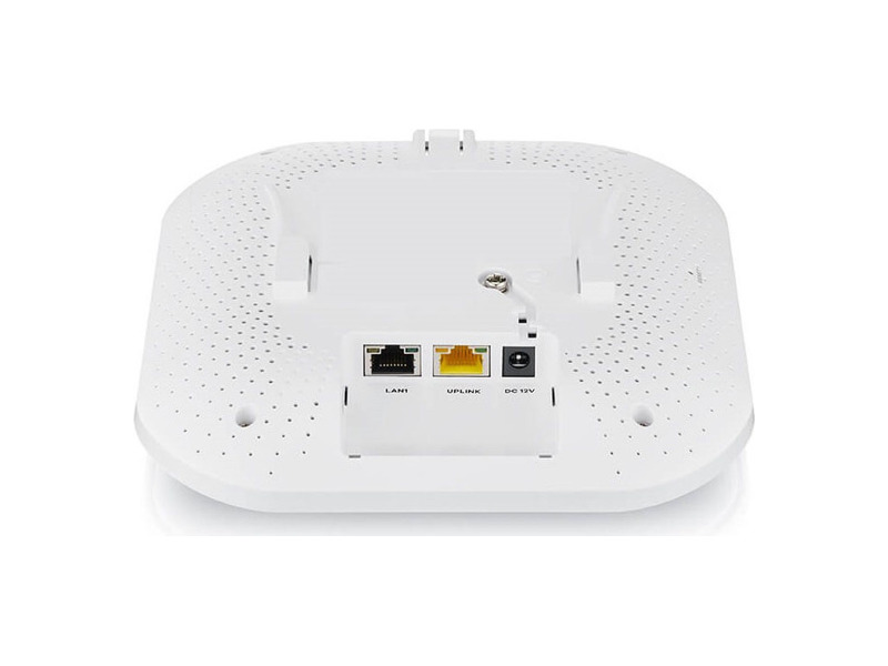 WAX610D-EU0101F  Точка доступа Zyxel NebulaFlex WAX610D Pro Hybrid Access Point, WiFi 6, 802.11a / b / g / n / ac / ax (2.4 and 5 GHz), MU-MIMO, 4x4 dual-pattern antennas, up to 575 + 2400 Mbps, 1xLAN 2.5GE, 1xLAN GE, PoE, 4G / 5G protection 1