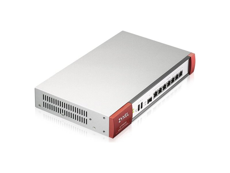 ATP500-RU0102F  Межсетевой экран Zyxel ZyWALL ATP500 (ATP500-RU0102F) 10/ 100/ 1000BASE-TX/ SFP 7 конфигурируемых (LAN/ WAN) портов GE, 1xSFP, 2xUSB3.0, AP Controller (2/ 34), Device HA Pro, Sandbox и Botnet Filter, с подпиской Gold на 1 год 3