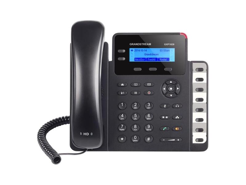 GXP1628  Телефон IP Grandstream GXP-1628 черный