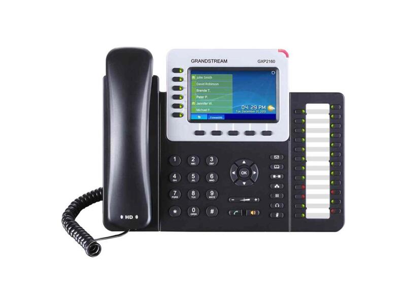 GXP2160  Телефон IP Grandstream GXP-2160 черный