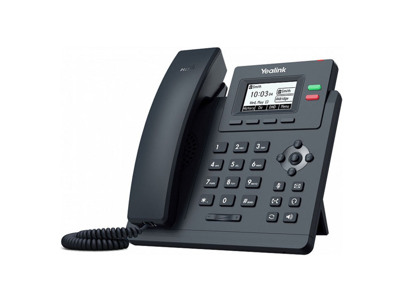 SIP-T31P without PSU  Конференц-телефон Yealink SIP-T31P, 2 аккаунта, PoE, без БП, шт 1