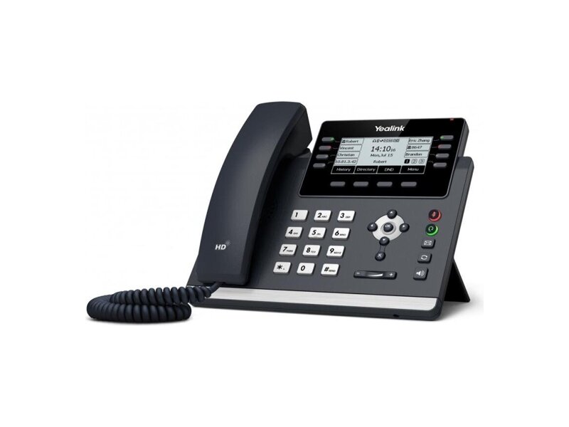 SIP-T43U  Телефон SIP Yealink SIP-T43U черный