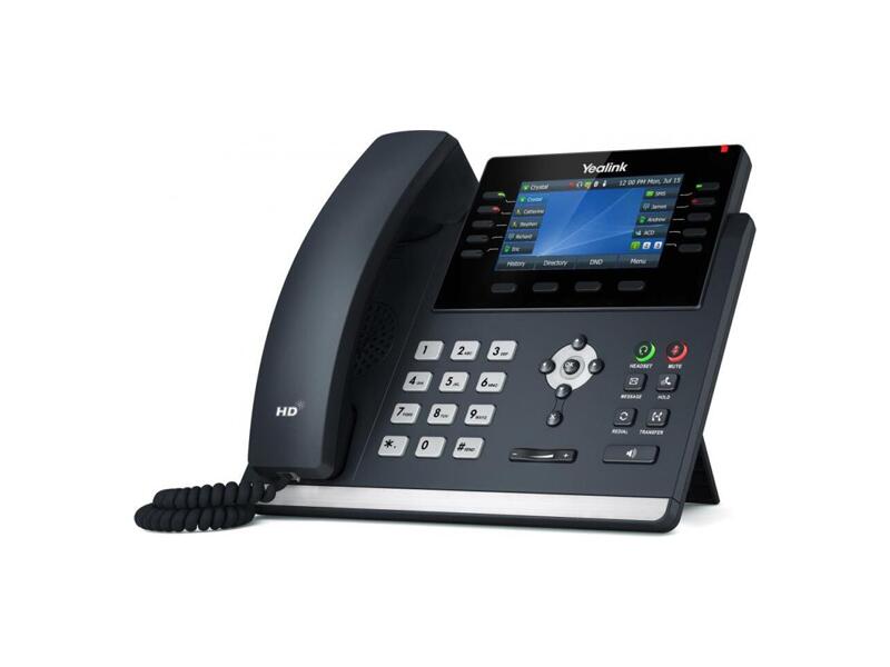 SIP-T46U  Телефон SIP Yealink SIP-T46U черный