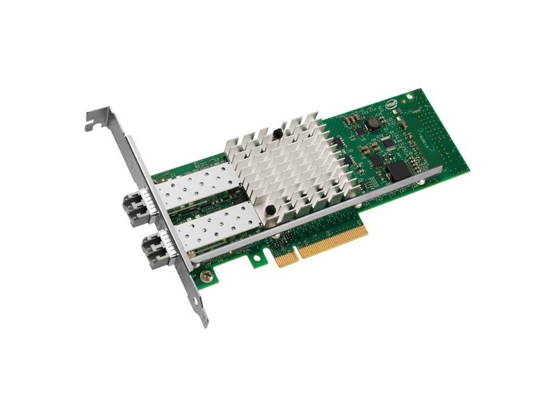 E10G42BFSRBLK  Адаптер Intel Ethernet X520-SR2 Converged Network (PCI-E 2.0 x8, 10/ 1GbE, Dual Port, MMF)