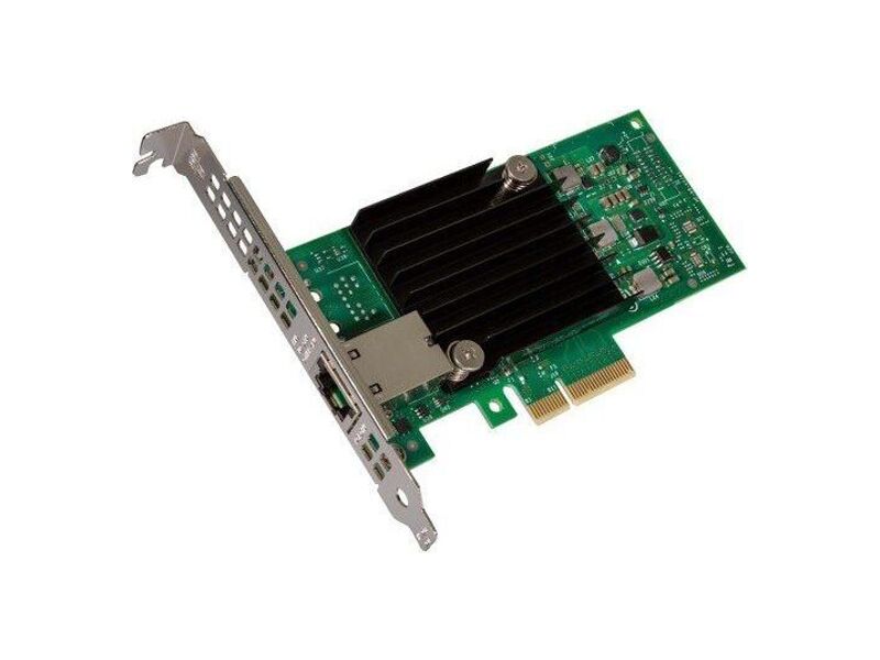 X550T1BLK  Адаптер Intel Ethernet Converged Network X550-T1 (PCIE, Single Port, 10GbE/ 5GbE/ 2.5GbE/ 1GbE/ 100Mb)