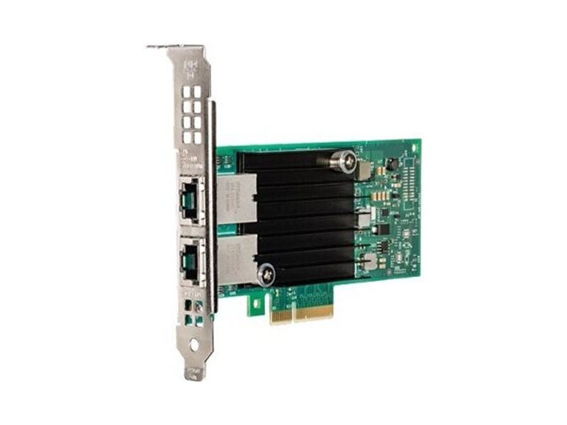 X550T2BLK  Адаптер Intel Ethernet X550-T2 Converged Network (PCI-E 3.0 x4, 10GbE/ 5GbE/ 2.5GbE/ 1GbE/ 100Mb, Dual Port, RJ-45)