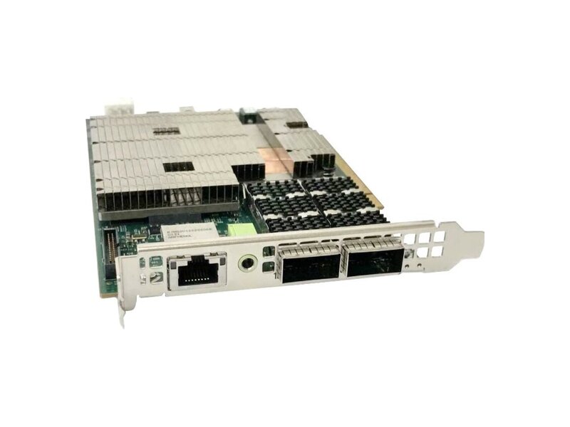 MBF2H512C-AECOT  Интеллектуальный сетевой адаптер/ NVIDIA BlueField-2 P-Series DPU 25GbE Dual-Port SFP56, integrated BMC, PCIe Gen4 x8, Crypto and Secure Boot Enabled, 16GB on-board DDR, 1GbE OOB management, Tall Bracket, FHHL