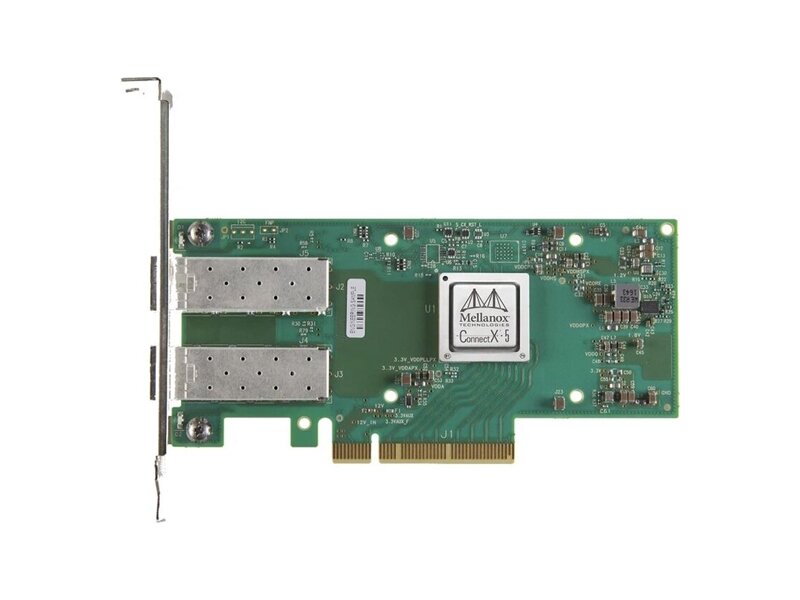MCX512A-ACUT  Cетевая карта/ ConnectX-5 EN network interface card, 10/ 25GbE dual-port SFP28, PCIe3.0 x8, UEFI Enabled (x86/ ARM)