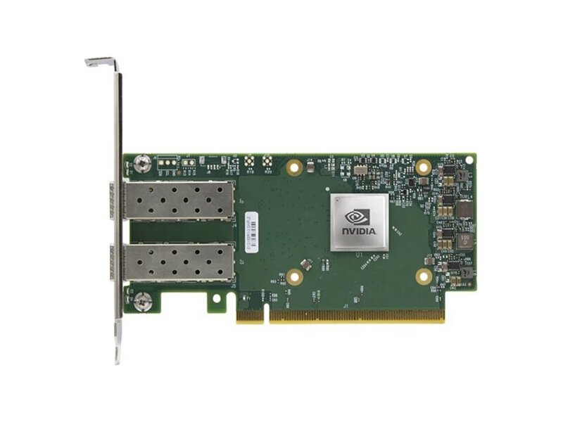 MCX623106AC-CDAT  Mellanox ConnectX®-6 Dx EN adapter card, 100GbE, Dual-port QSFP56, PCIe 4.0 x16, Crypto and Secure Boot, Tall Bracket