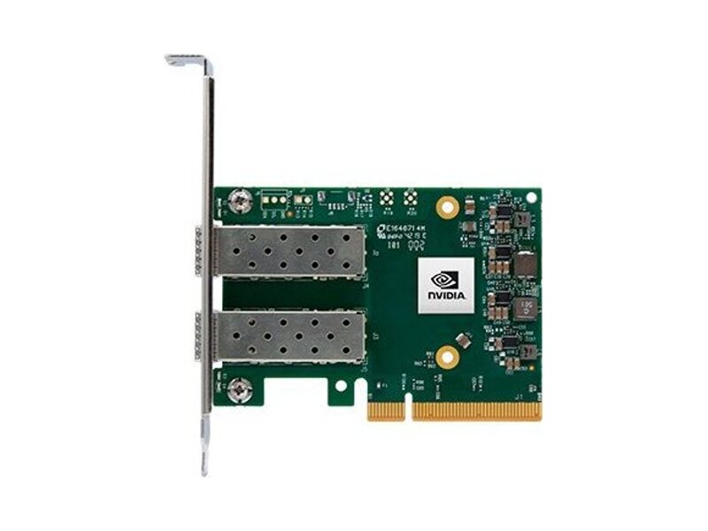 MCX631102AN-ADAT  Адаптер Mellanox MCX631102AN-ADAT ConnectX-6 Lx EN adapter card, 25GbE, Dual-port SFP28, PCIe 4.0 x8, No Crypto, Tall Bracket