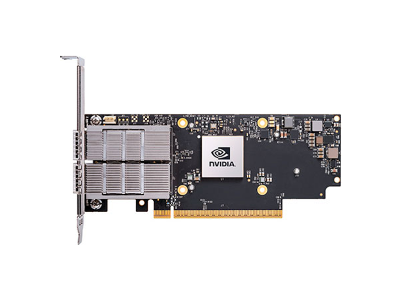 MCX75310AAS-HEAT  Сетевая карта Mellanox Infiniband CX75310A ConnectX-7 HHHL Adapter 200GbE / NDR200 IB (default mode), Single-port OSFP, PCIe 5.0 x16, Crypto Disabled, Secure Boot Enabled, Ta ll Bracket