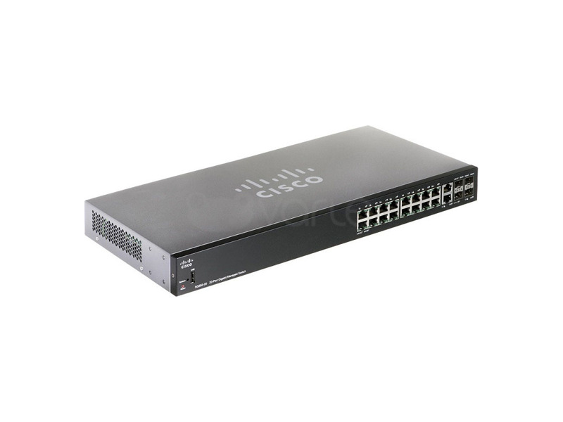 SG350-20-K9-EU  Коммутатор 20-портовый Cisco SG350-20 20-port Gigabit Managed Switch