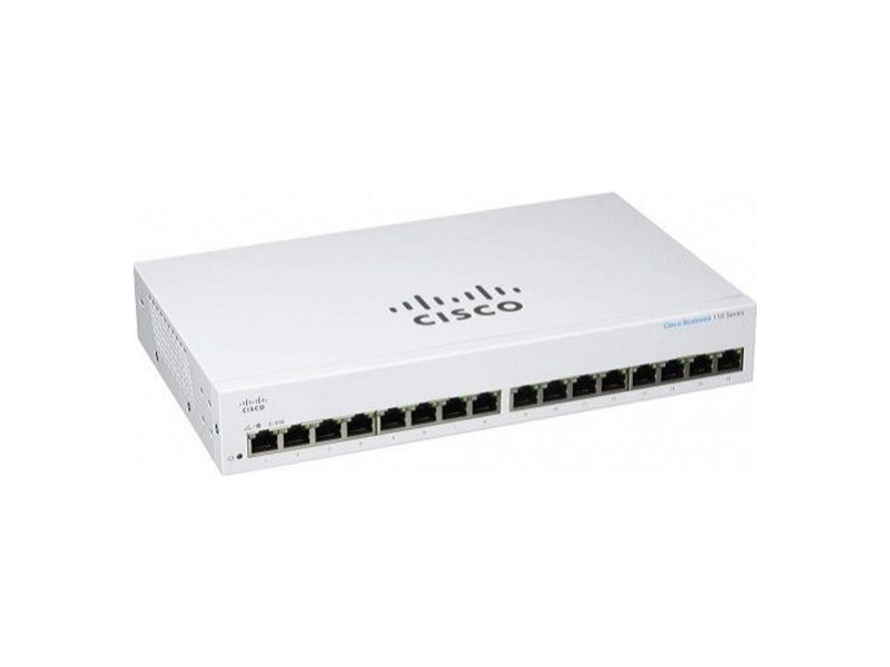 CBS110-16T-EU  Коммутатор 16-портовый Cisco CBS110 Unmanaged 16-port GE