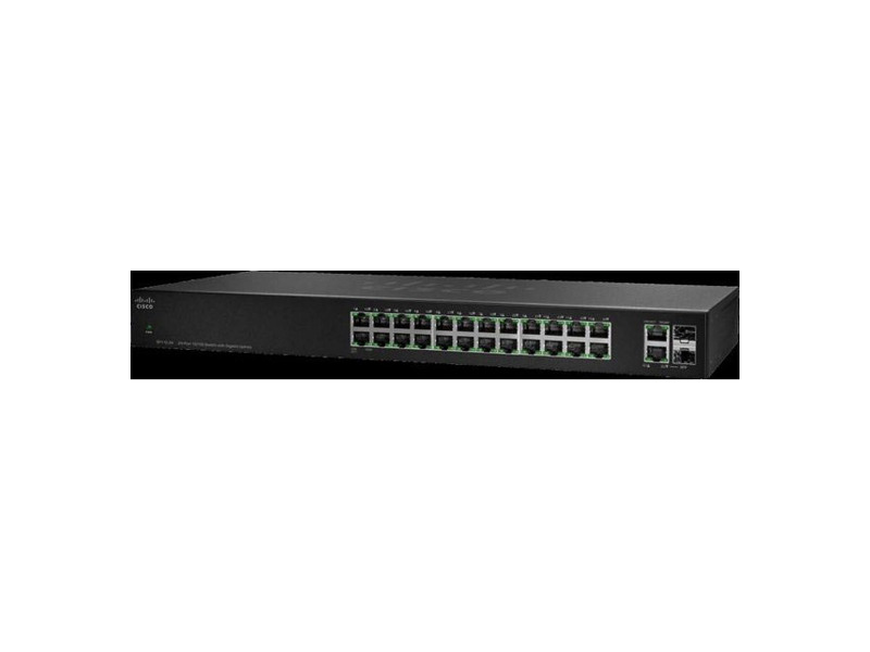 SG110-24HP-EU  Коммутатор 24-портовый Cisco SG110-24HP-EU 24-Port PoE Gigabit Switch