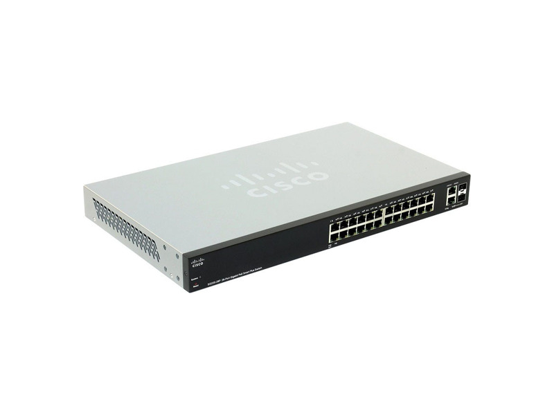 SG220-26P-K9-EU  Коммутатор 26-портовый Cisco SG220-26P 26-Port Gigabit PoE Smart Plus Switch