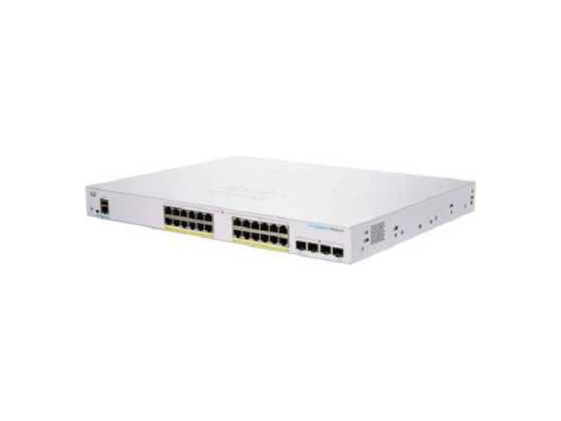 CBS250-24P-4X-EU  Коммутатор 24-портовый Cisco CBS250 Smart 24-port GE, PoE, 4x10G SFP+