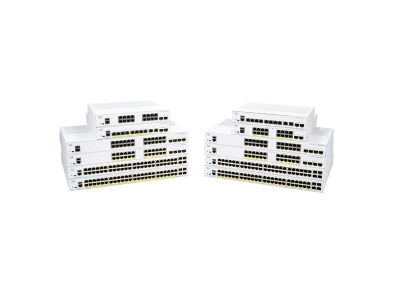 CBS250-48PP-4G-EU  Коммутатор 48-портовый Cisco CBS250 Smart 48-port GE, Partial PoE, 4x1G SFP (repl. For SG250-50HP-K9-EU)