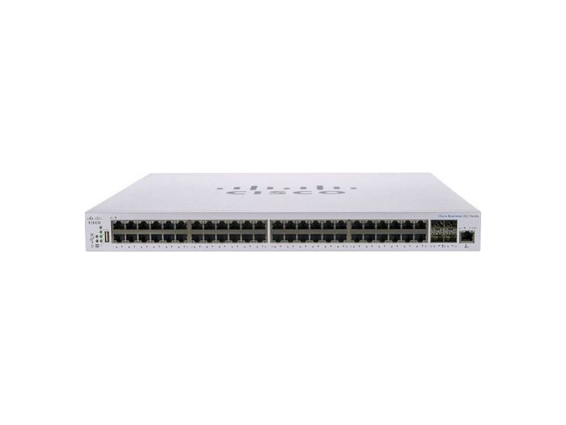 CBS250-48T-4X-EU  Коммутатор 48-портовый Cisco CBS250 Smart 48-port GE, 4x10G SFP+ (repl. For SG250X-48-K9-EU)